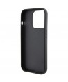 Karl Lagerfeld Gripstand Saffiano Choupette Pins case for iPhone 14 Pro Max - black