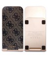 Guess 4G Pattern MagSafe foldable 2in1 15W inductive charger - brown