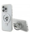 Karl Lagerfeld Ring Stand Karl&Choupette MagSafe case for iPhone 13 Pro / 13 - white