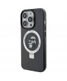 Karl Lagerfeld Ring Stand Karl&Choupette MagSafe case for iPhone 13 Pro Max - black