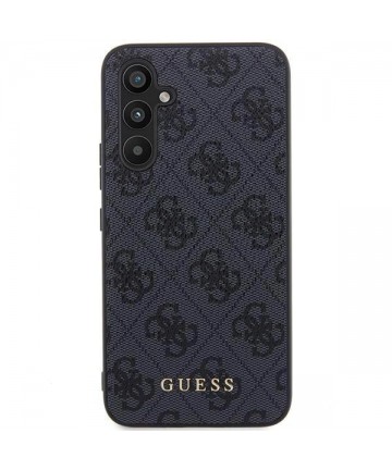 Guess GUHCS23FEG4GFGR S23 FE S711 gray/gray hardcase 4G Metal Gold Logo