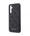 Guess GUHCS23FEG4GFGR S23 FE S711 gray/gray hardcase 4G Metal Gold Logo