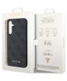 Guess GUHCS23FEG4GFGR S23 FE S711 gray/gray hardcase 4G Metal Gold Logo