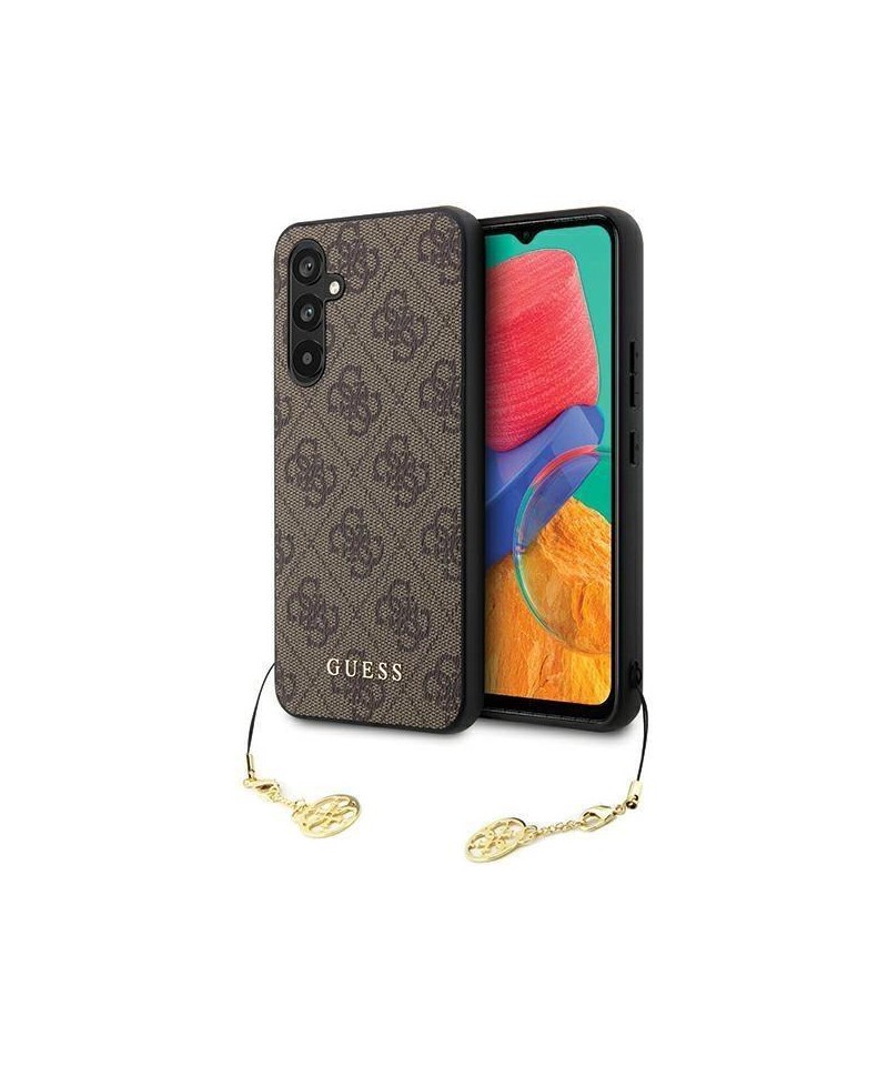 Guess GUHCS23FEGF4GBR S23 FE S711 brown/brown hardcase 4G Charms Collection