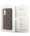 Guess GUHCS23FEGF4GBR S23 FE S711 brown/brown hardcase 4G Charms Collection