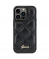 Guess GUHCS23FEPSQSQSK S23 FE S711 black/black hardcase Quilted Metal Logo