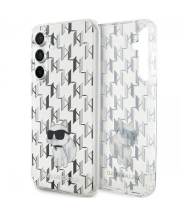 Karl Lagerfeld KLHCS23FEHNCMKLT S23 FE S711 transparent hardcase Monogram Choupette