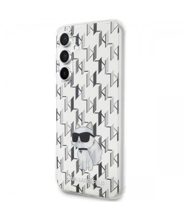 Karl Lagerfeld KLHCS23FEHNCMKLT S23 FE S711 transparent hardcase Monogram Choupette