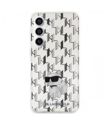 Karl Lagerfeld KLHCS23FEHNCMKLT S23 FE S711 transparent hardcase Monogram Choupette
