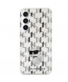Karl Lagerfeld KLHCS23FEHNCMKLT S23 FE S711 transparent hardcase Monogram Choupette