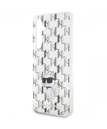 Karl Lagerfeld KLHCS23FEHNCMKLT S23 FE S711 transparent hardcase Monogram Choupette