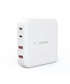Choetech PD8008 100W GaN fast charger 2x USB-A / 2x USB-C - white