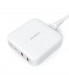 Choetech PD8008 100W GaN fast charger 2x USB-A / 2x USB-C - white
