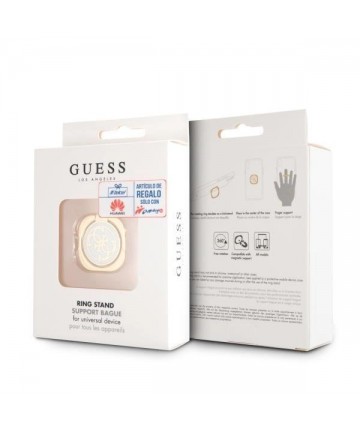 Guess Ring stand GURSEQGWH gold and white /gold & white 4G