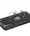 Wozinsky Ring Armor Tough Hybrid Case Cover + Magnetic Mount for Samsung Galaxy S22 + (S22 Plus) Black