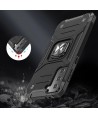 Wozinsky Ring Armor Tough Hybrid Case Cover + Magnetic Mount for Samsung Galaxy S22 + (S22 Plus) Black