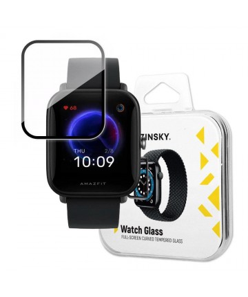 Wozinsky Watch Glass hybrid glass for Xiaomi Amazfit Bip U black