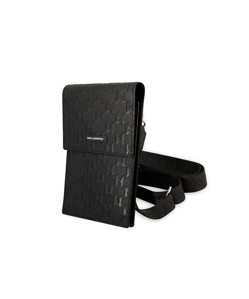Karl Lagerfeld Handbag KLWBSAMSMK black/black Monogram Plate