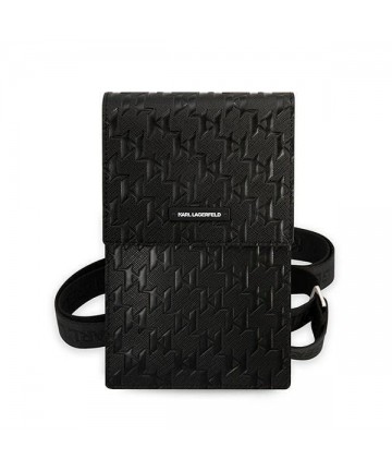 Karl Lagerfeld Handbag KLWBSAMSMK black/black Monogram Plate