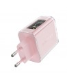 Acefast charger GaN 65W 3 ports (1xUSB, 2xUSB C) gray (A45)