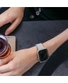 Magnetic Apple Watch SE, 9, 8, 7, 6, 5, 4, 3, 2, 1 (41, 40, 38 mm) Dux Ducis Strap (LD Version) - gray-orange