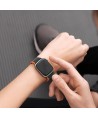 Magnetic Apple Watch SE, 9, 8, 7, 6, 5, 4, 3, 2, 1 (41, 40, 38 mm) Dux Ducis Strap (LD Version) - black and orange