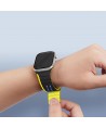 Magnetic Apple Watch SE, 9, 8, 7, 6, 5, 4, 3, 2, 1 (41, 40, 38 mm) Dux Ducis Strap (LD Version) - black and yellow