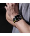 Magnetic Apple Watch SE, 9, 8, 7, 6, 5, 4, 3, 2, 1 (41, 40, 38 mm) Dux Ducis Strap (LD Version) - black and yellow