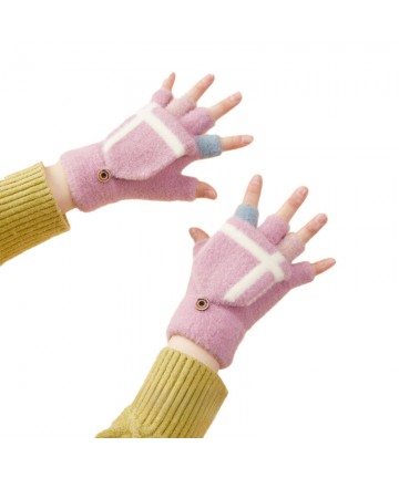 Miltenki winter gloves - pink