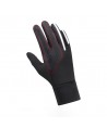 Insulated, anti-slip sports phone gloves (size XL) - black
