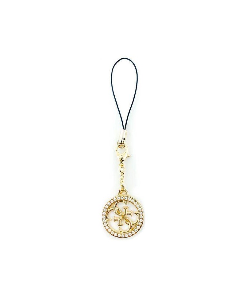 Guess case GUCPM4DRD Phone Strap 4G Rhinestone Charm