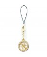 Guess case GUCPM4DRD Phone Strap 4G Rhinestone Charm
