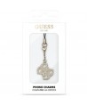 Guess case GUCPM4GID Phone Strap 4G Glitter Charm