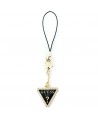 Guess case pendant GUCPMTDCK Phone Strap Triangle Diamond Charm with Rhinestones