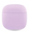 Guess GUTWST26PSU TWS Bluetooth headphones + docking station - purple Classic EST Logo