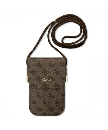 Guess 4G Metal Script Logo handbag - brown