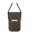 Guess 4G Metal Script Logo handbag - brown