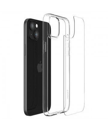 Spigen Airskin Hybrid Case for iPhone 15 Plus - Clear