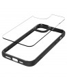 Spigen Crystal Hybrid iPhone 15 Plus Case - Clear Black