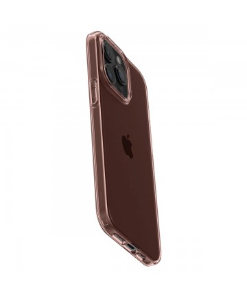Spigen Crystal Flex Case for iPhone 15 Pro Max - Pink/Transparent