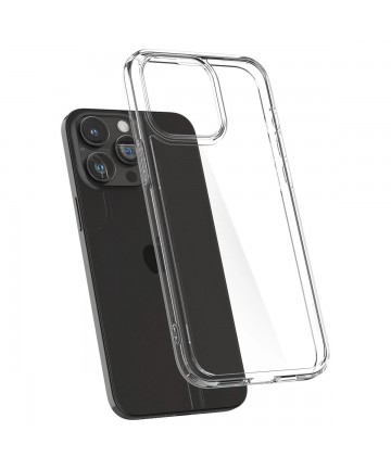 Spigen Crystal Hybrid iPhone 15 Pro Case - Clear