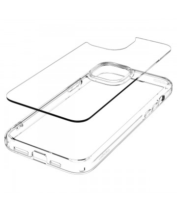 Spigen Crystal Hybrid iPhone 15 Plus Case - Clear