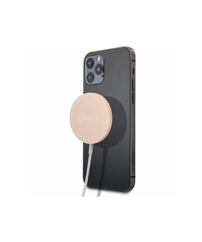 Guess case for induction GUCBMSLRD 15W MagSafe - gold