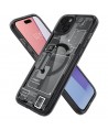 Spigen Ultra Hybrid Mag Case with MagSafe for iPhone 15 Plus - Dark Gray (Zero One Pattern)