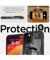 Spigen Ultra Hybrid Mag Case with MagSafe for iPhone 15 Plus - Dark Gray (Zero One Pattern)