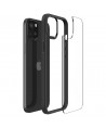 Spigen Ultra Hybrid iPhone 15 Plus Case - Matte Black