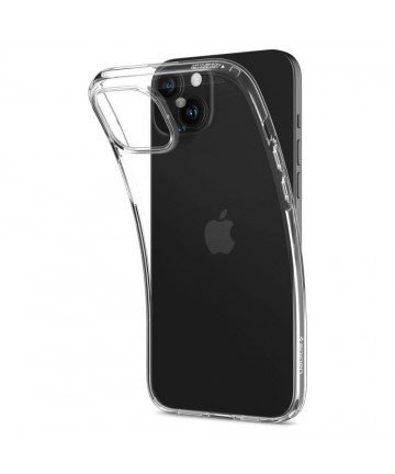 Spigen Liquid Crystal iPhone 15 Plus Case - Clear