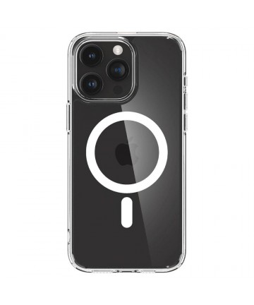 Spigen Ultra Hybrid Mag Case with MagSafe for iPhone 15 Pro Max - White