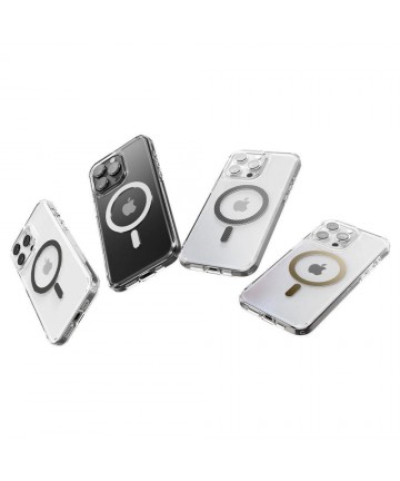 Spigen Ultra Hybrid Mag Case with MagSafe for iPhone 15 Pro Max - White