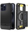 Spigen Rugged Armor Mag Case with MagSafe for iPhone 15 Pro Max - Matte Black